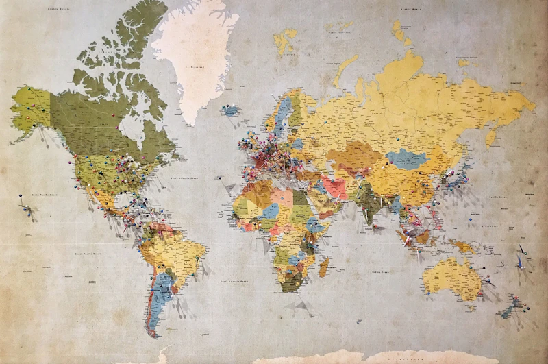 Geospatial data visualization on a digital map